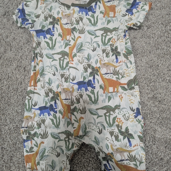 Magnetic Me Dinosaur Baby Romper - Picture 1 of 2
